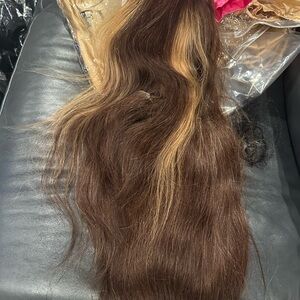 Luxurious Brown and Blonde Hair Extensions
